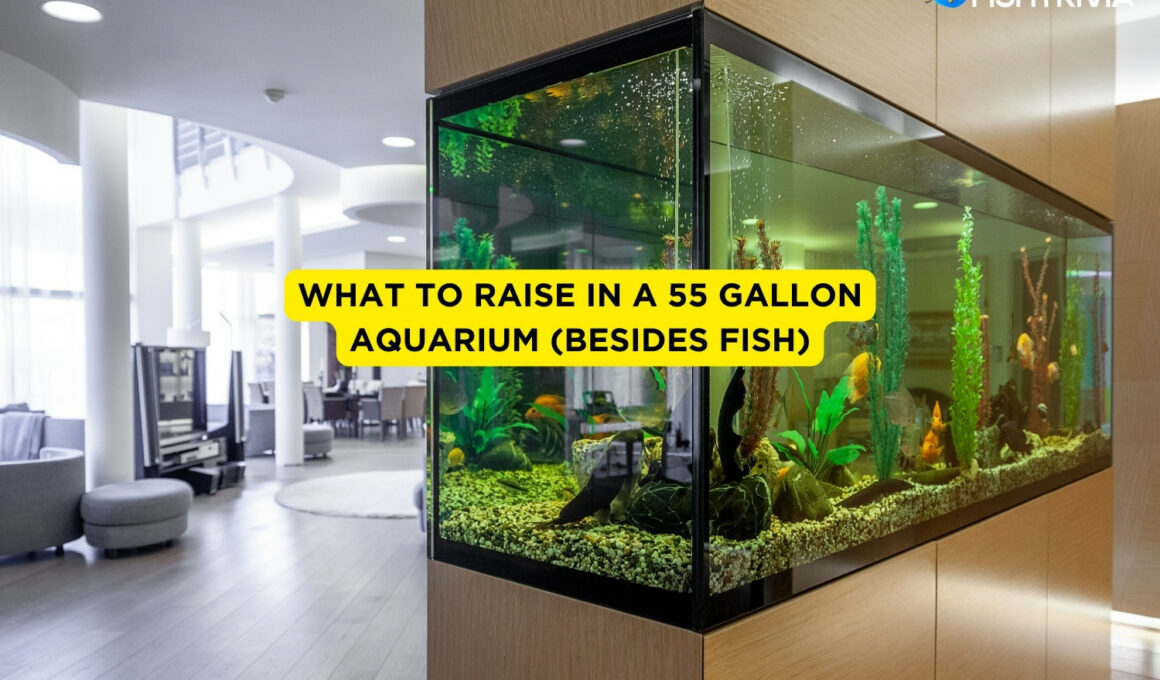 What to Raise In a 55 Gallon Aquarium (Besides Fish)