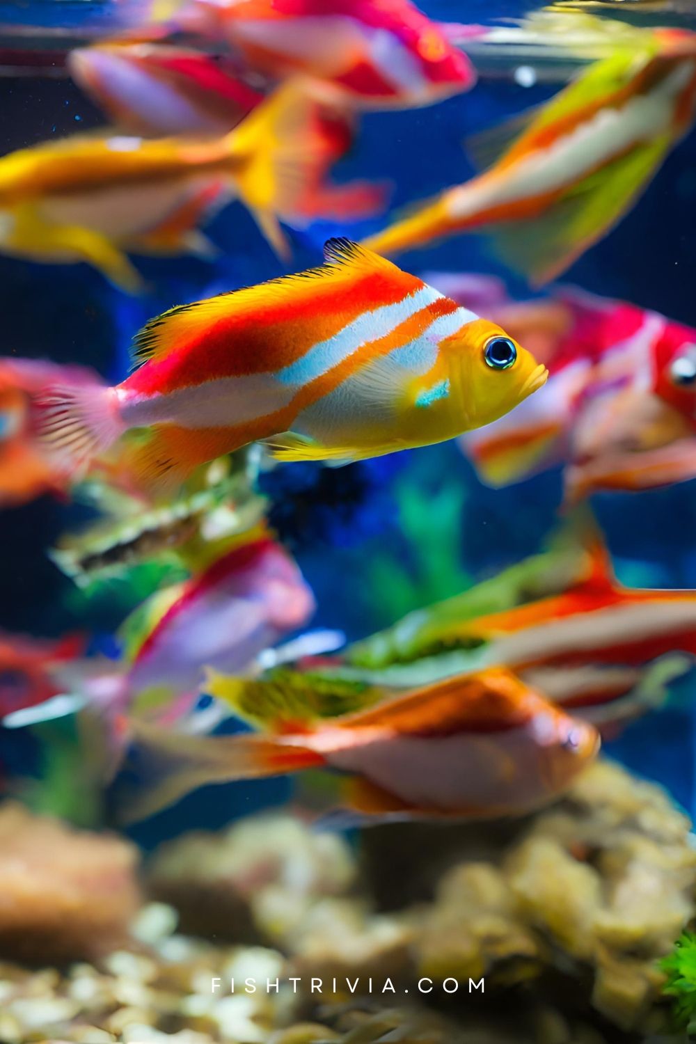 Colorful Flag Fish